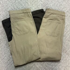 Magellan Men's Tan and Brown Pants Size L